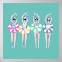  Artistieke zwemzwemzwemmers