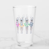  artistieke zwemzwemzwemmers zwemglas glas (Achterkant)