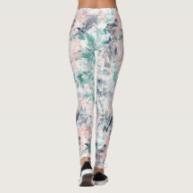 Artistisch Abstract pasteelpenseelpatroon