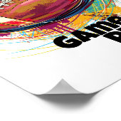 Artistisch Amerikaans football Poster (Hoek)