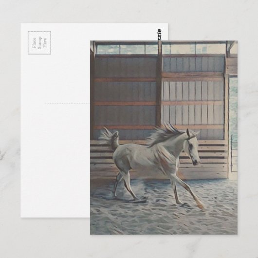 Artistisch Arabisch Briefkaart (Voorkant / Achterkant)