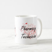 Artistisch baanontwerp voor farmaceutisch technicu koffiemok (Voorkant rechts)