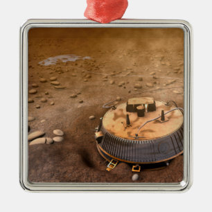 Artistisch concept metalen ornament