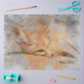 Artistisch dier Fennec Tissuepapier (Craft)