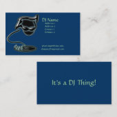 Artistisch DJ Visitekaartje (Voorkant / Achterkant)