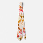 Artistisch gecheckt Stropdas hartpatroon (Voorkant)