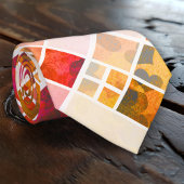 Artistisch gecheckt Stropdas hartpatroon