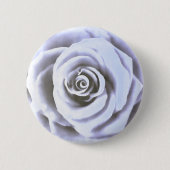 Artistisch groot Bleek blauw Roos Ronde Button 5,7 Cm (Voorkant)