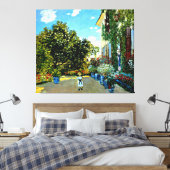 Artistisch huis in Argenteuil Canvas Afdruk (Insitu (Slaapkamer))