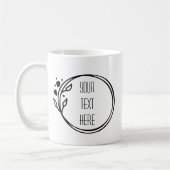 Artistisch Lijst Creëer uw eigen koffie-Mok Koffiemok (Links)