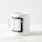 Artistisch Lijst Creëer uw eigen koffie-Mok Koffiemok (Voorkant links)