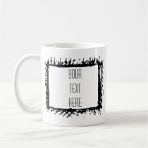 Artistisch Lijst Creëer uw eigen koffie-Mok