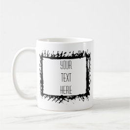Artistisch Lijst Creëer uw eigen koffie-Mok Koffiemok
