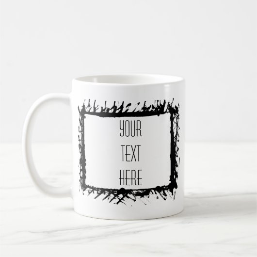 Artistisch Lijst Creëer uw eigen koffie-Mok Koffiemok (Links)