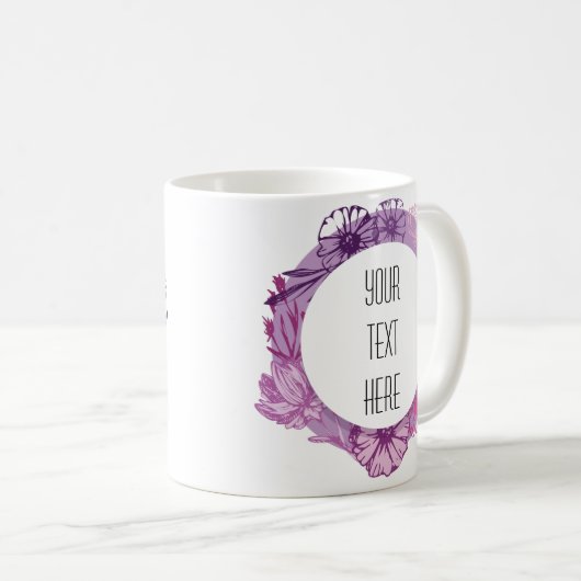 Artistisch Lijst Creëer uw eigen koffie-Mok Koffiemok (Voorkant rechts)