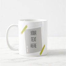 Artistisch Lijst Creëer uw eigen koffie-Mok