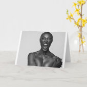 Artistisch model kaart (Gele Bloem)