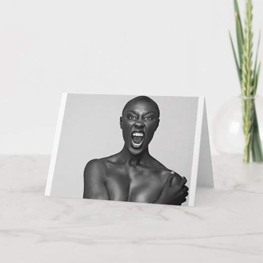 Artistisch model kaart (Voorkant)