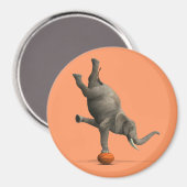 Artistisch olifant magneet (Voorkant / Achterkant)