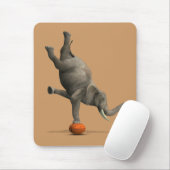 Artistisch olifant muismat (Met muis)