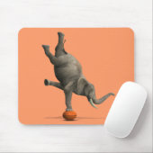 Artistisch olifant muismat (Met muis)