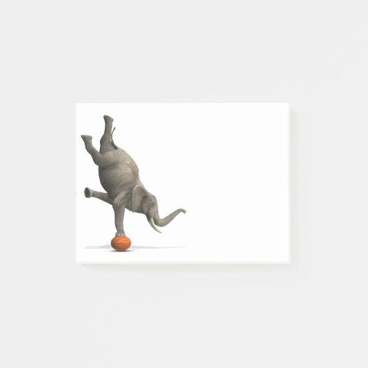 Artistisch olifant post-it® notes (Voorkant)