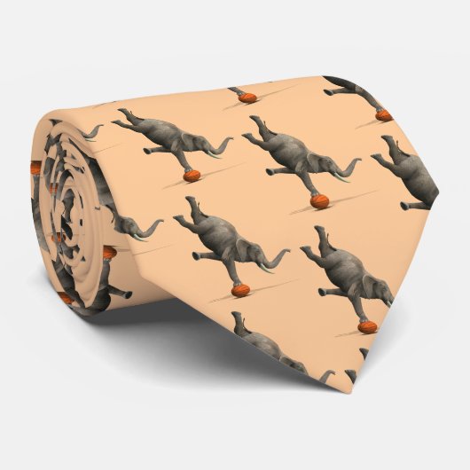 Artistisch olifant stropdas (Opgerold)