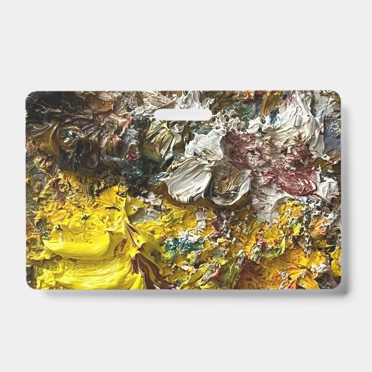 Artistisch palet #1 badge (Voorzijde)