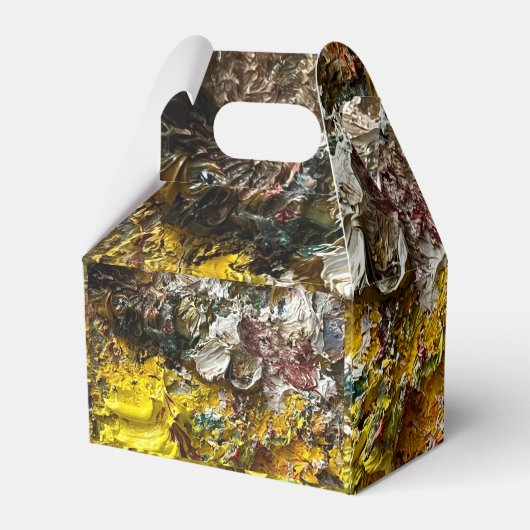 Artistisch palet #1 bedankdoosjes (Achterkant)