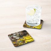 Artistisch palet #1 bier onderzetter (Rechterzijde)