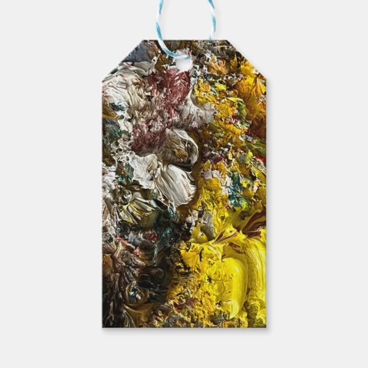 Artistisch palet #1 cadeaulabel (Voorkant)