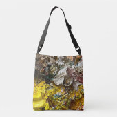Artistisch palet #1 crossbody tas (Achterkant)