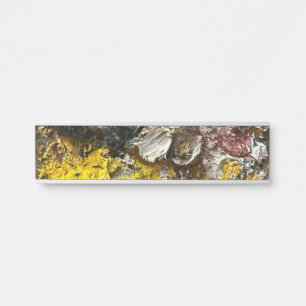 Artistisch palet #1 deurbordje