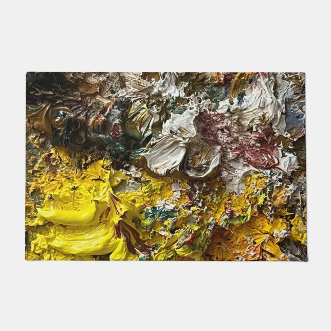 Artistisch palet #1 deurmat (Voorkant)