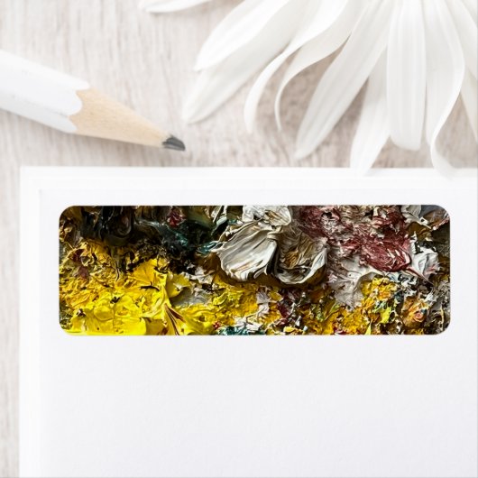 Artistisch palet #1 etiket (Insitu)