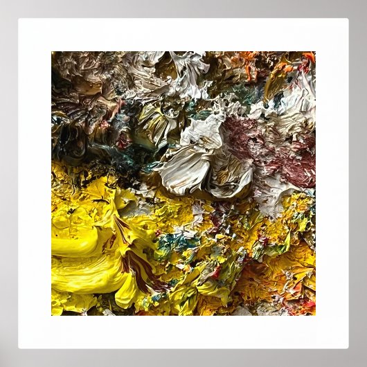 Artistisch palet #1 folie afdrukken (Voorkant)