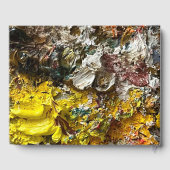 Artistisch palet #1 gastenboek (Achterkant)