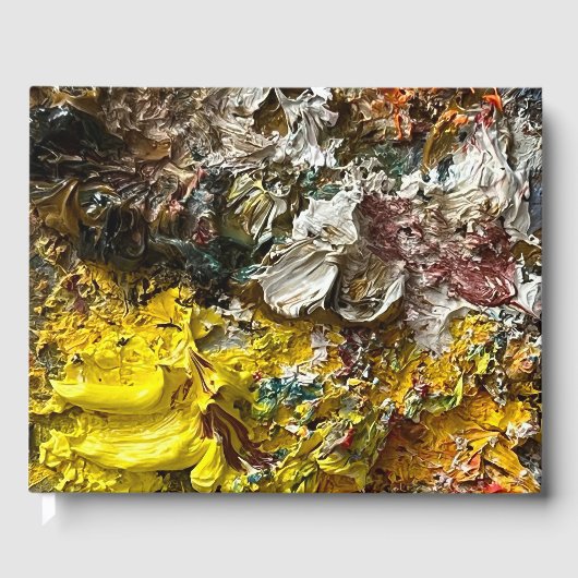 Artistisch palet #1 gastenboek (Voorkant)