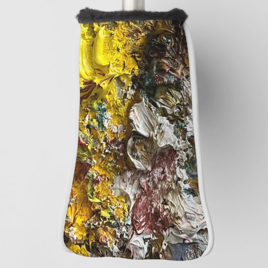 Artistisch palet #1 golfheadcover (Draai 90)