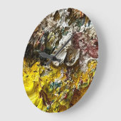 Artistisch palet #1 grote klok (Hoek)