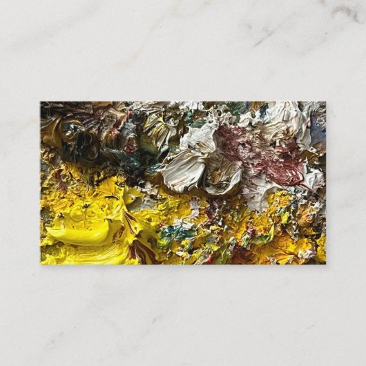 Artistisch palet #1 informatiekaartje (Voorkant)