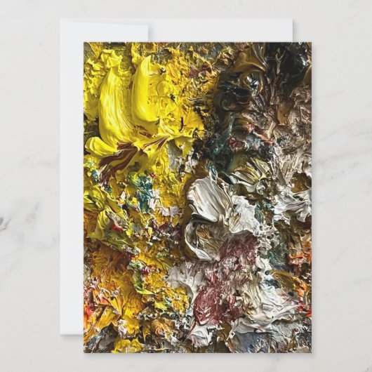 Artistisch palet #1 kaart (Voorkant)