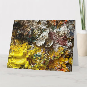 Artistisch palet #1 kaart