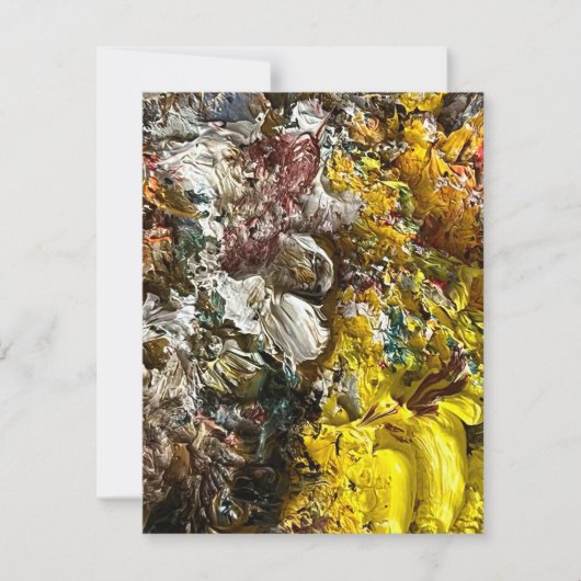 Artistisch palet #1 kaart (Voorkant)