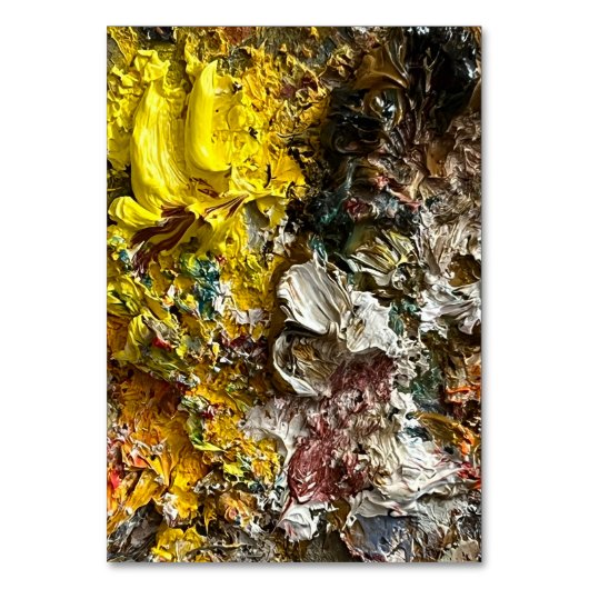 Artistisch palet #1 kaart (Voorkant)