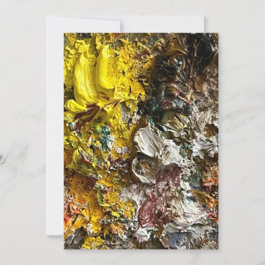 Artistisch palet #1 kaart (Voorkant)