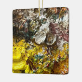 Artistisch palet #1 keramisch ornament (Links)