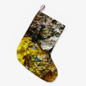 Artistisch palet #1 kleine kerstsok (Voorkant (Hangend))