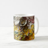 Artistisch palet #1 koffiemok (Voorkant rechts)