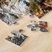 Artistisch palet #1 legpuzzel (Zijkant)